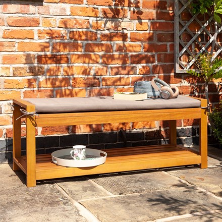 Occasional Bench | Wooden | L122cms x H46cms