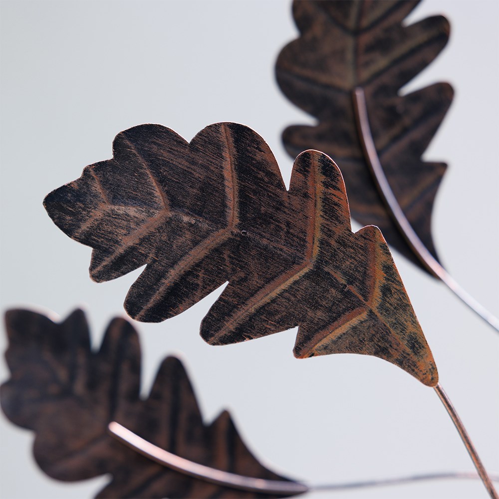 Leaf Wind Spinner - Gold