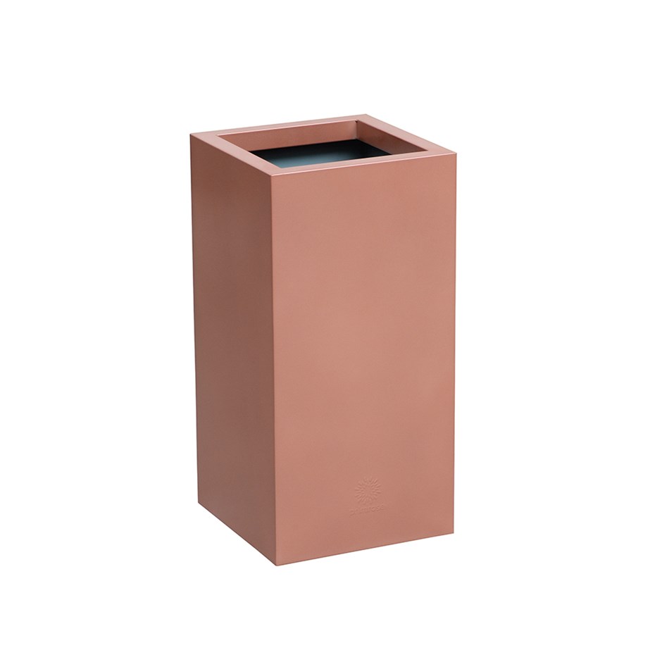 Copper Zinc Tall Square Planter