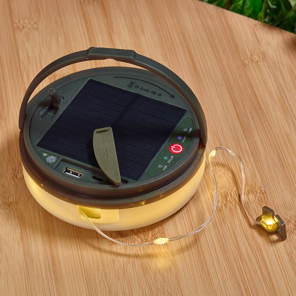 100 LEDs Solar Portable String Lights by Smart Garden