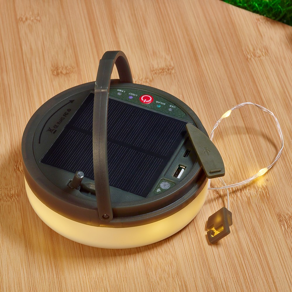 100 LEDs Solar Portable String Lights by Smart Garden