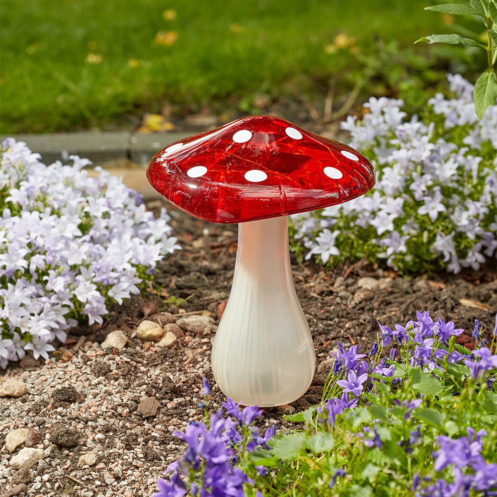 Solar Mega Magic Mushroom Stake Light by Smart Garden