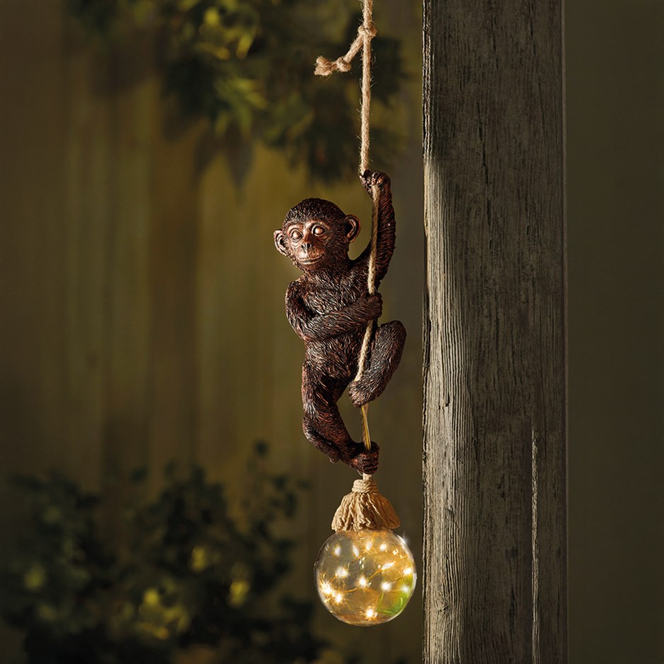Monkey Rope Solar Fun Decor by Smart Garden