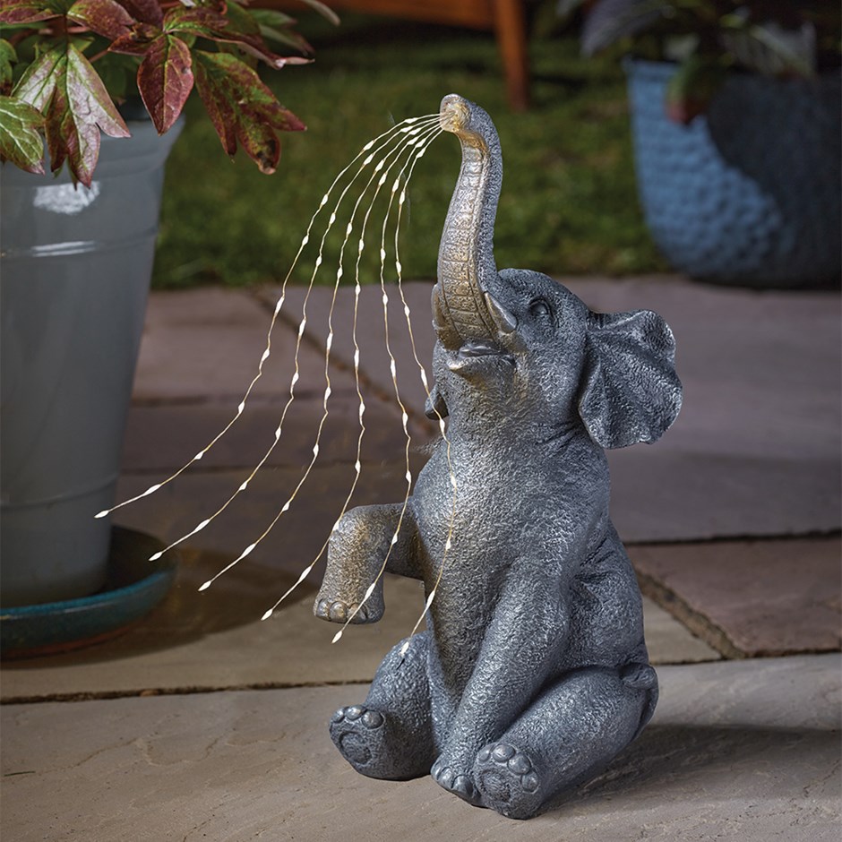 Solar Jumbo Jet Light Garden Decor by Smart Garden