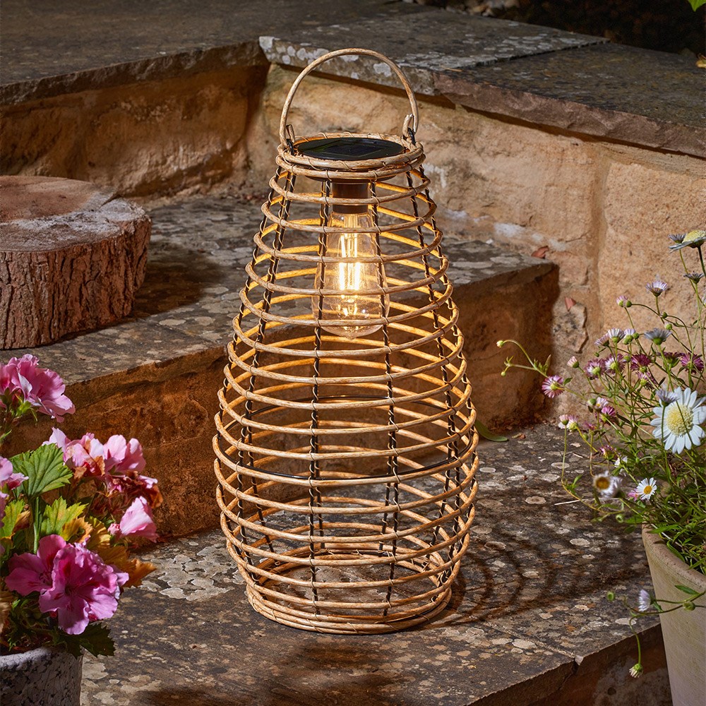 Solar Venus Lantern Natural Style Lighting by Smart Garden