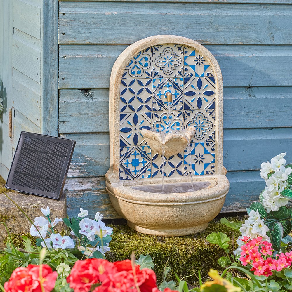 Aragon Solar Wall Fountain