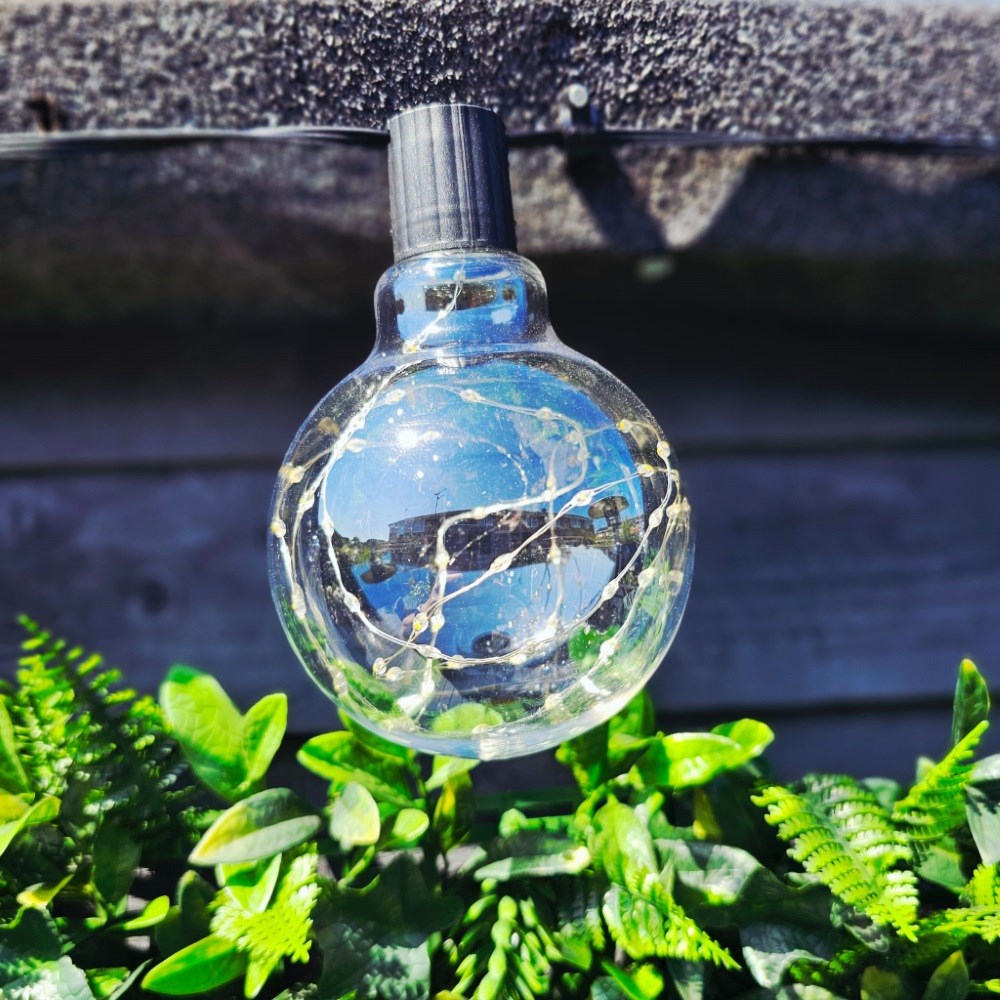 Set of 20 Galaxy Festoon Warm White String Lights by Smart Garden