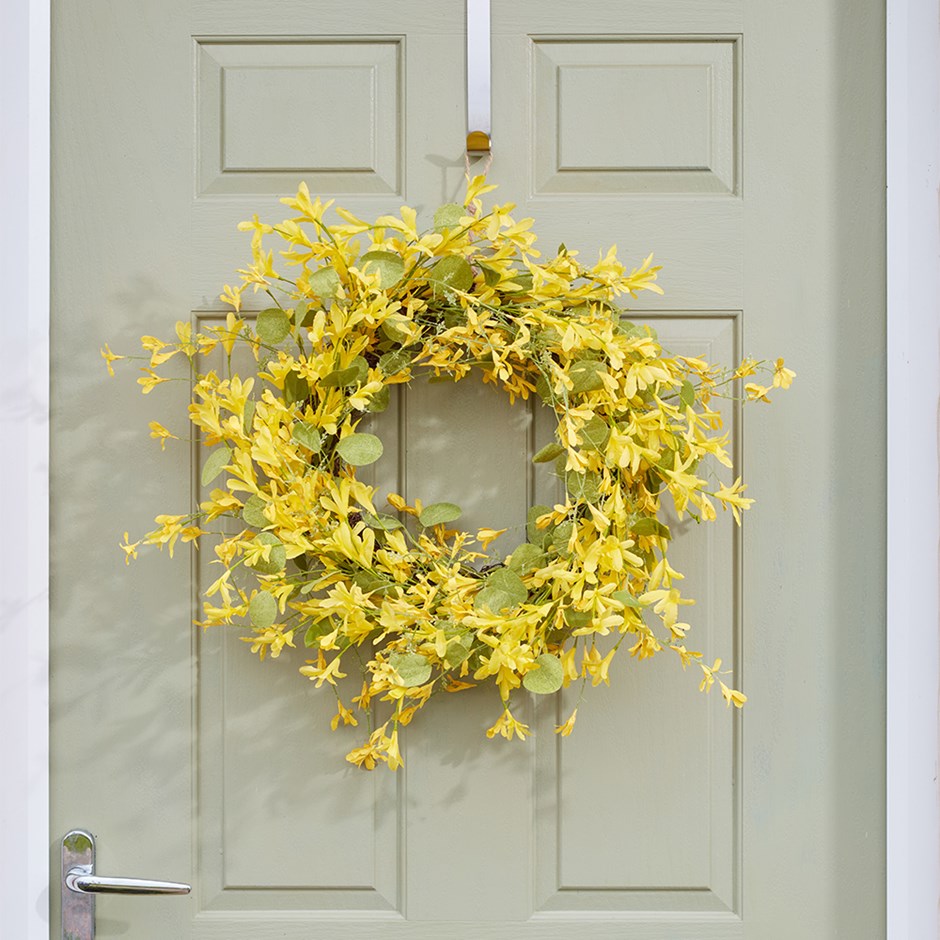 Artificial Wreath Sunshine Whirl 45cm