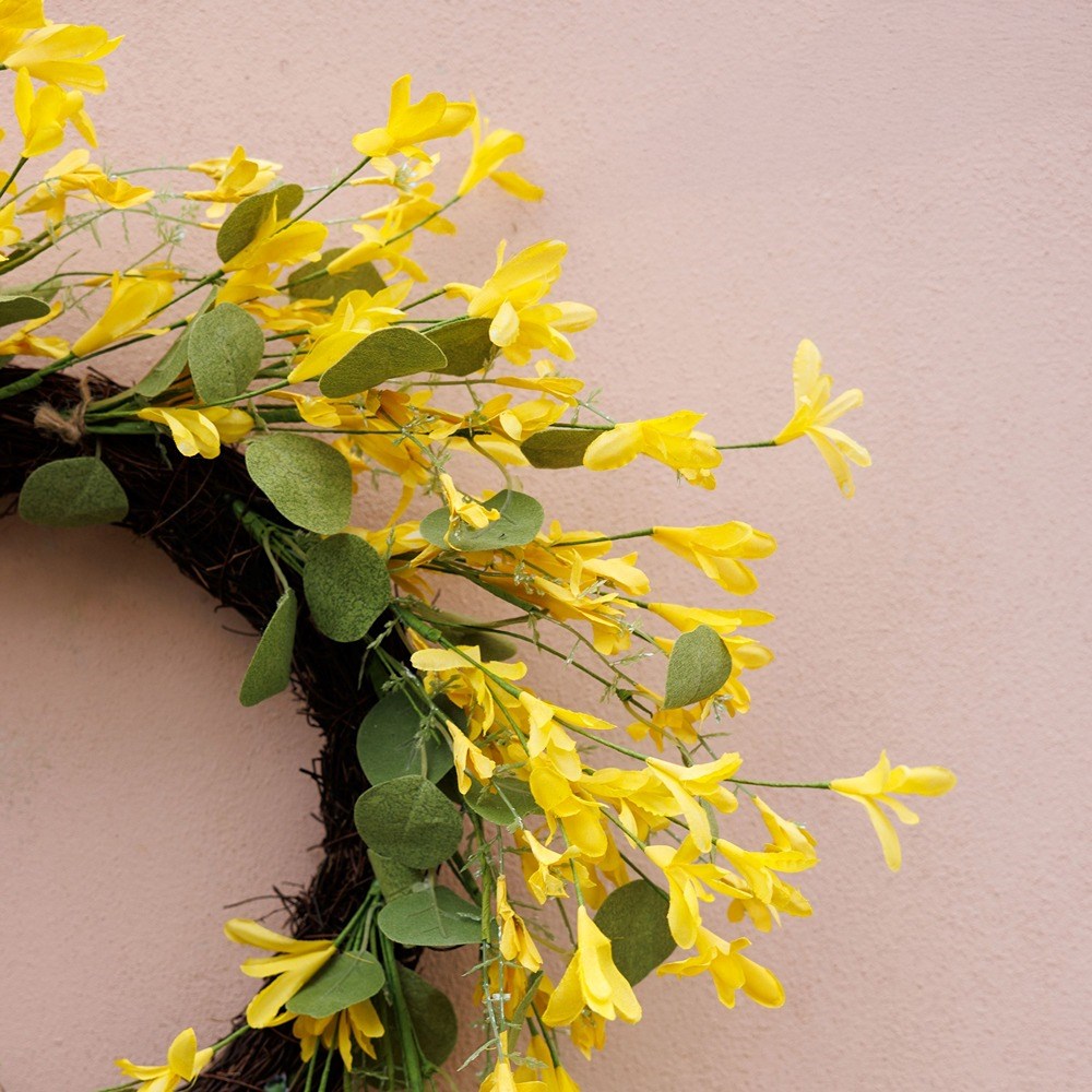 Artificial Wreath Sunshine Whirl 45cm