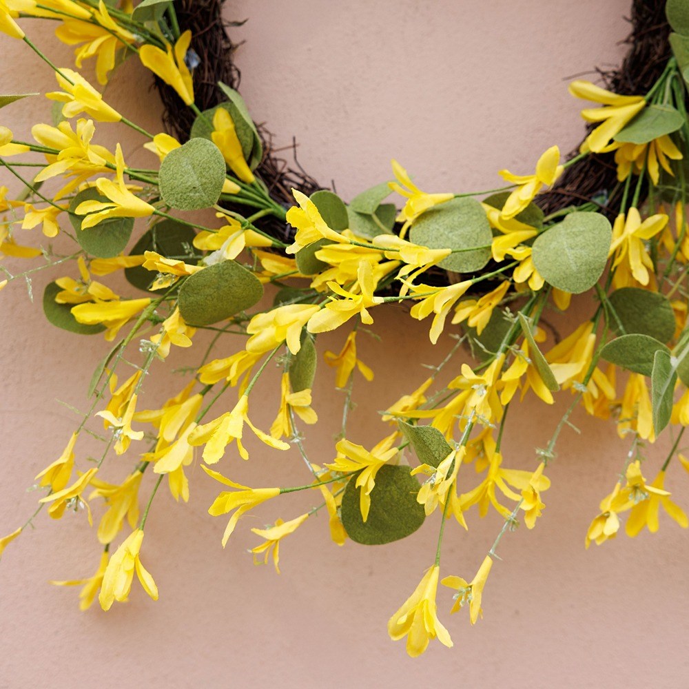 Artificial Wreath Sunshine Whirl 45cm