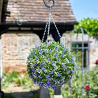 Artificial Topiary Ball Lily Plant 30cm