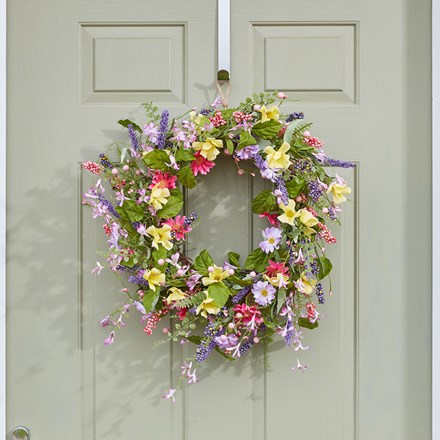 Artificial Wreath Spring Whirl 45cm