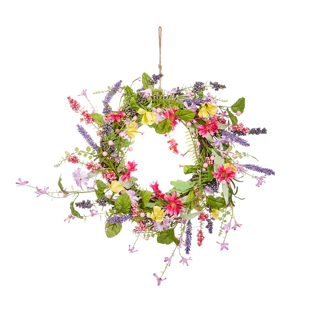 Artificial Wreath Spring Whirl 45cm