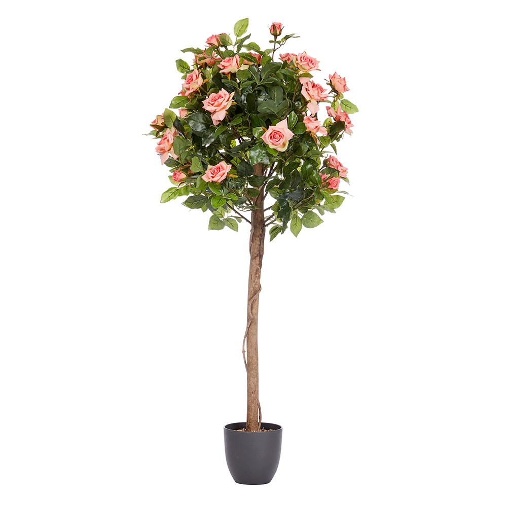 Regent's Roses Perfect Pink Artificial Plant 120cm