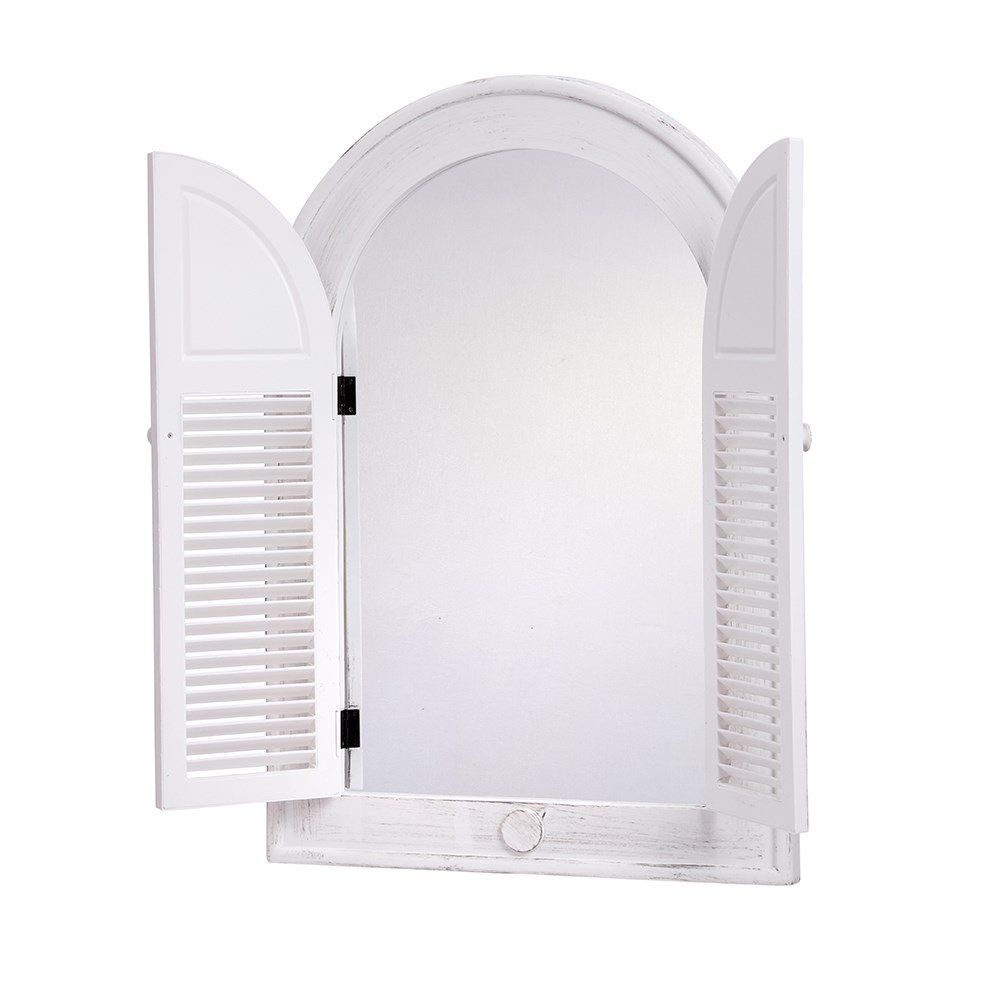 Louvre Home | Silvergris Style Garden Mirror by Smart Garden