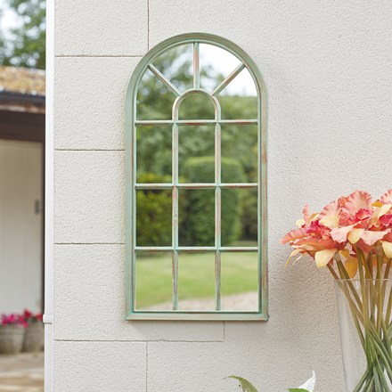 Vista Home & Garden Mirror | Verdigris Style by Smart Garden