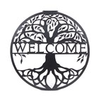 Pair Of Solar Wall Art Decor | Wecome Design | H40cms x W40cms
