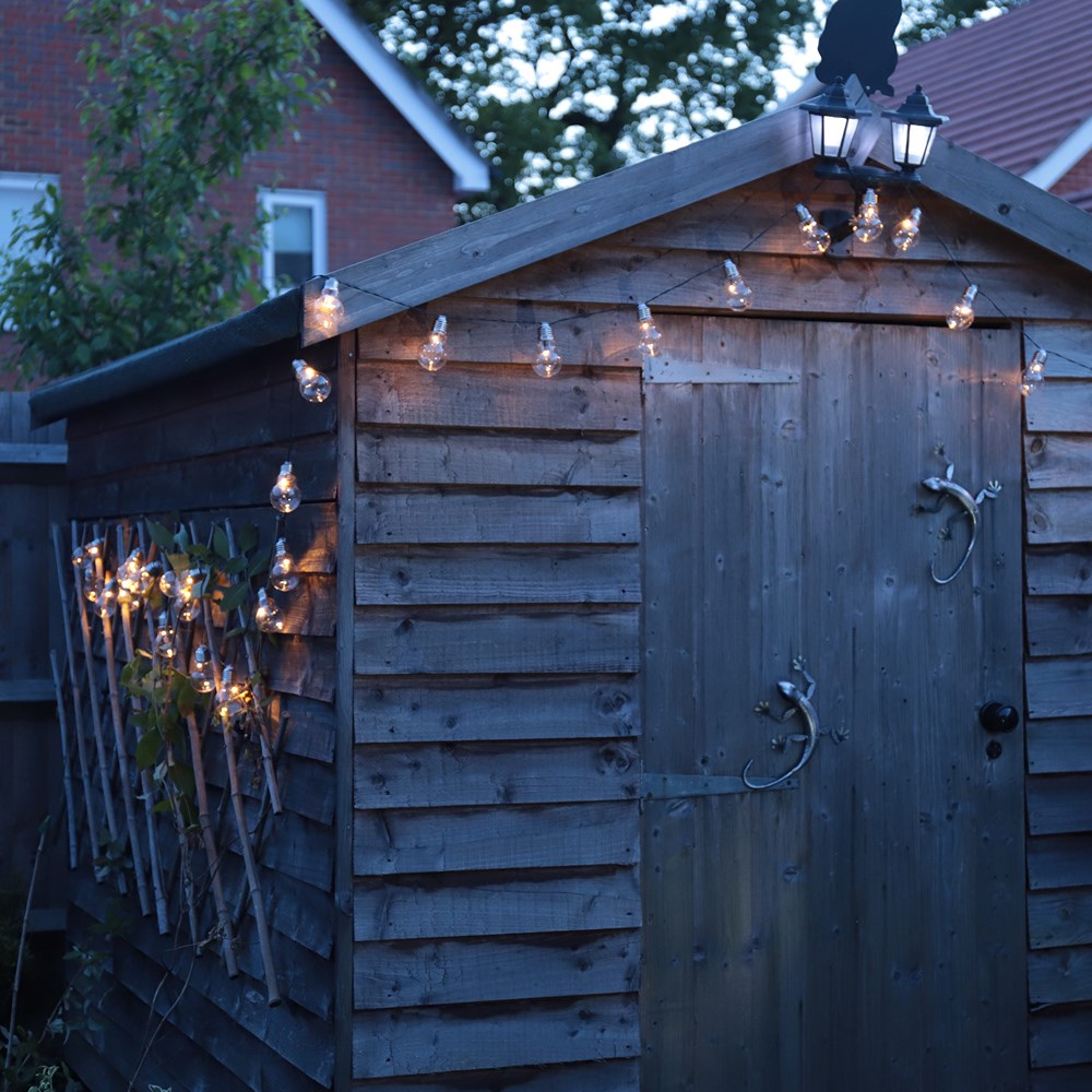 Battery Operated 30 Bulb Festoon String Lights 6 35M Warm White