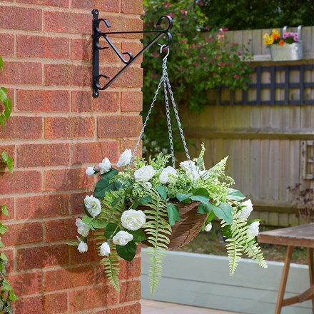 D30cm Rose Sensation Regal Hanging Basket by Smart Garden