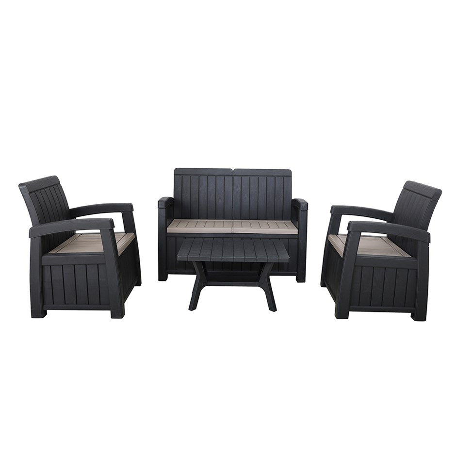 Faro Conversation Garden  Set | 4 Seater |  Polypropylene
