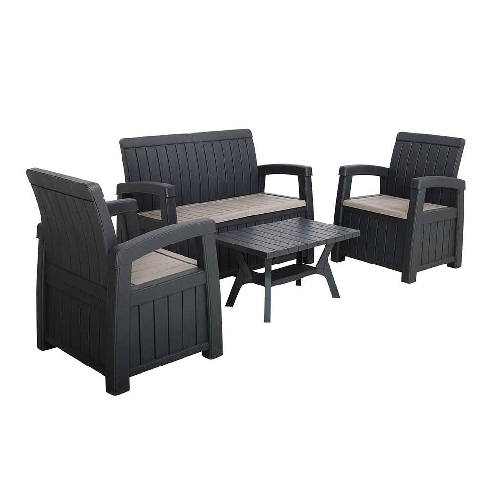 Faro Conversation Garden  Set | 4 Seater |  Polypropylene