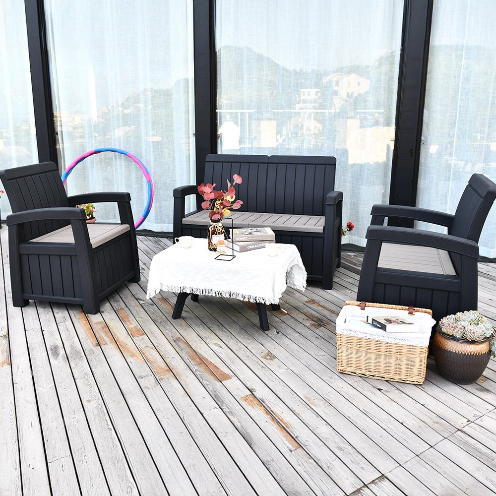 Faro Conversation Garden  Set | 4 Seater |  Polypropylene