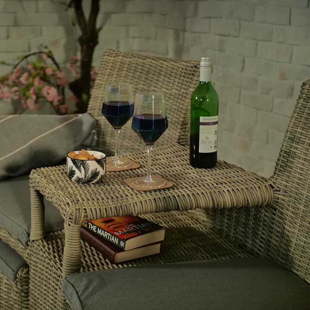 Wentworth Garden Companion Set | 2 Seater | Synthetic Rattan