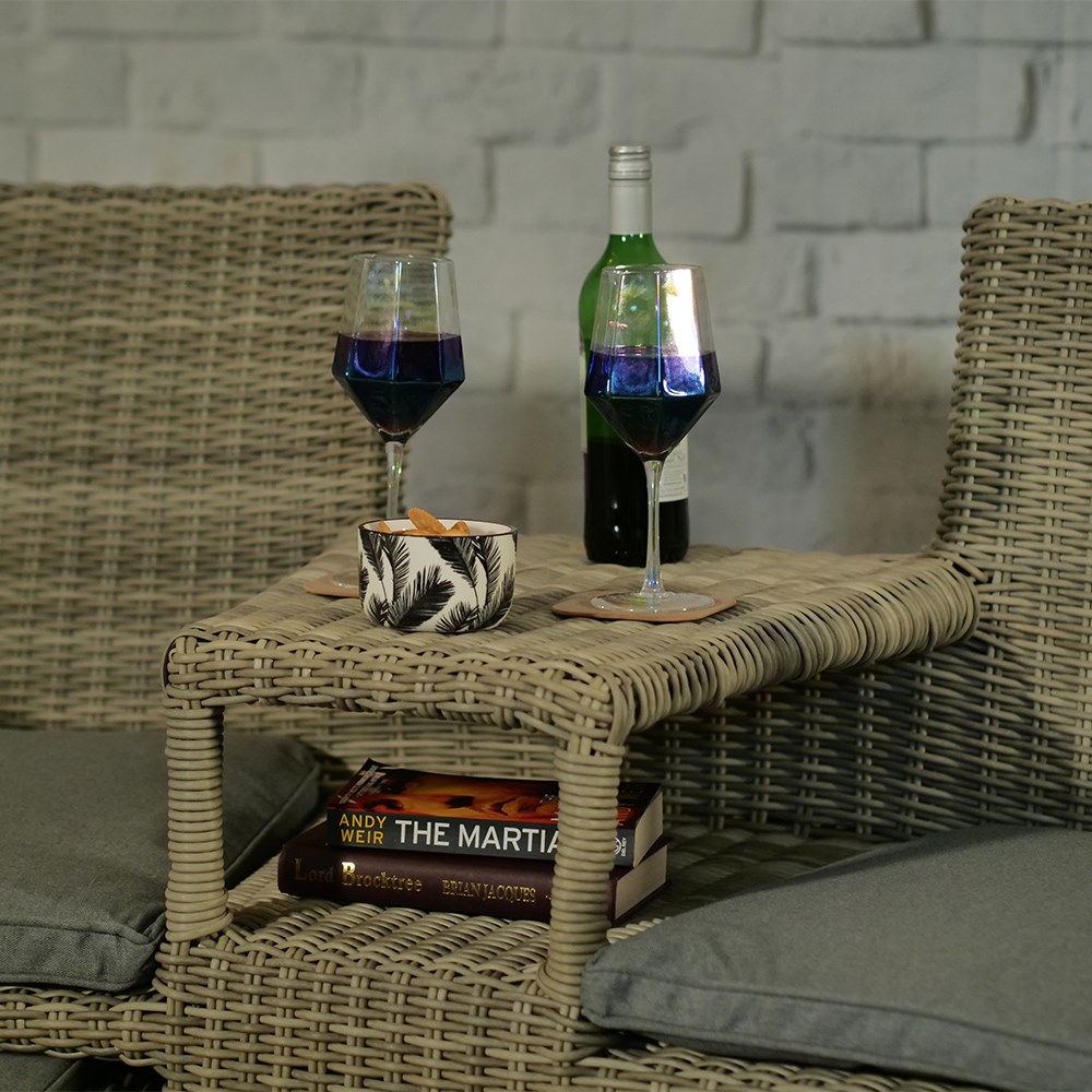 Wentworth Garden Companion Set | 2 Seater | Synthetic Rattan