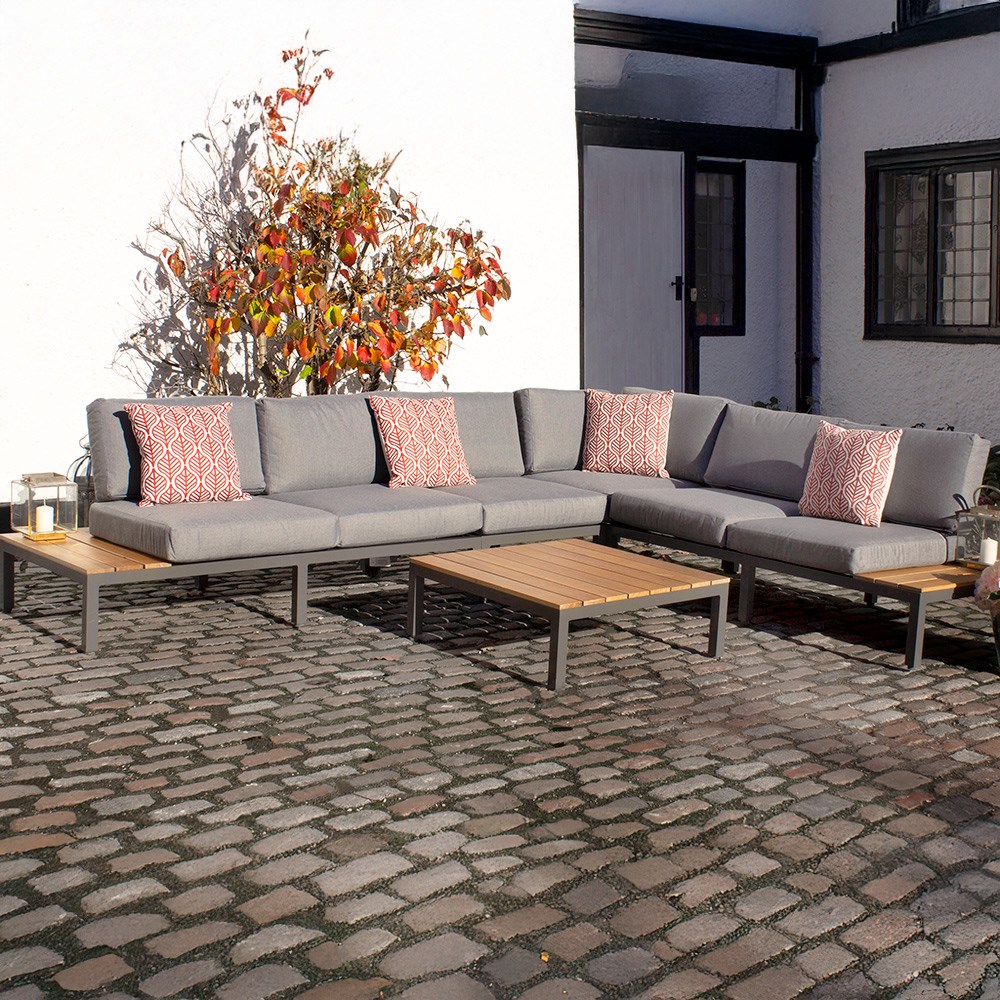 Aspen Garden Modular Set | 6 Seater | Teak