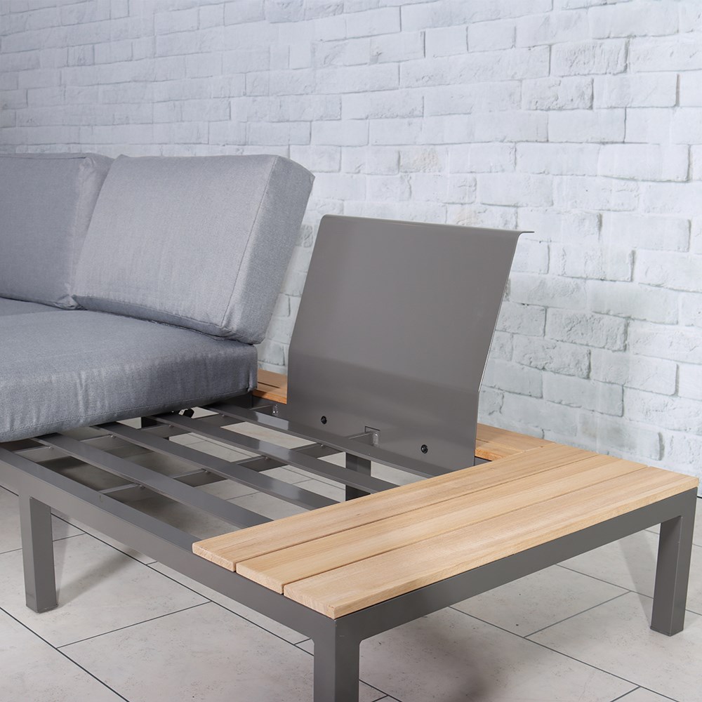 Aspen Garden Mini Modular Set | 5 Seater | Teak