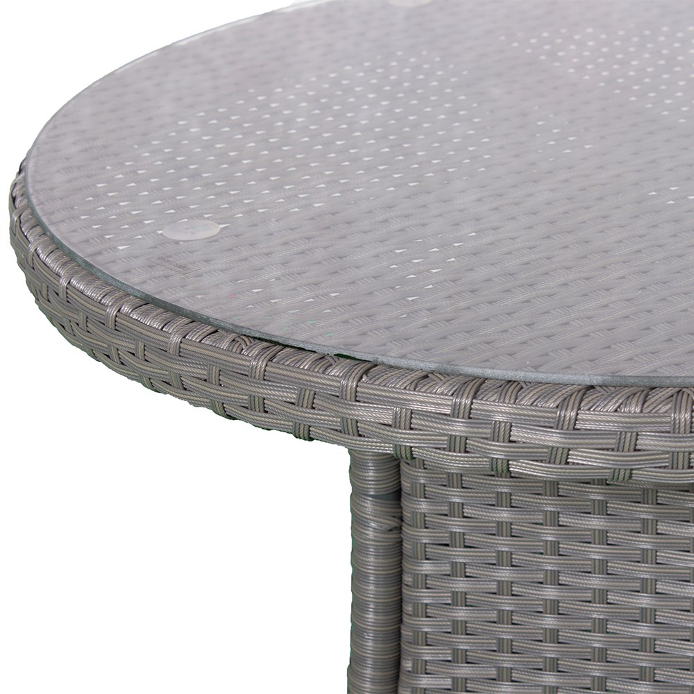 Nevada Grey Round Dining Set