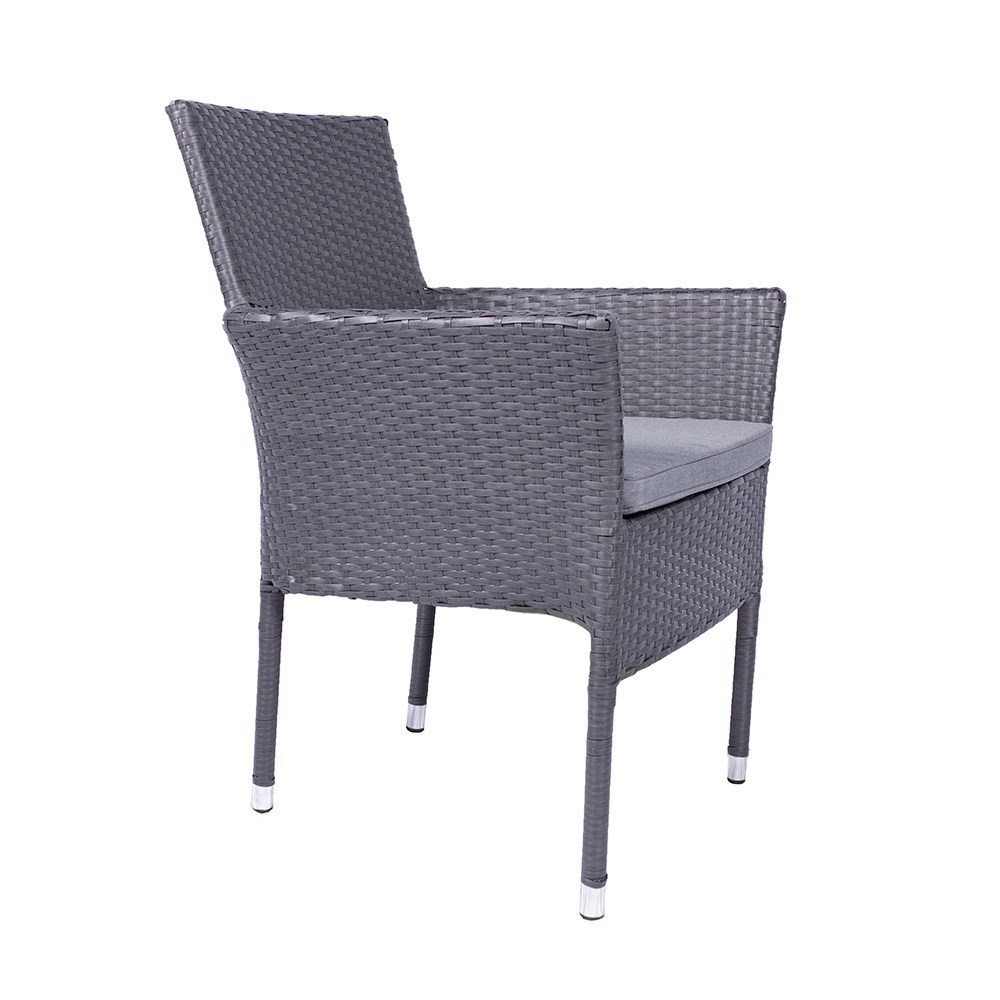 Malaga Garden Stacking Dining Set | 6 Seater | Synthetic Rattan