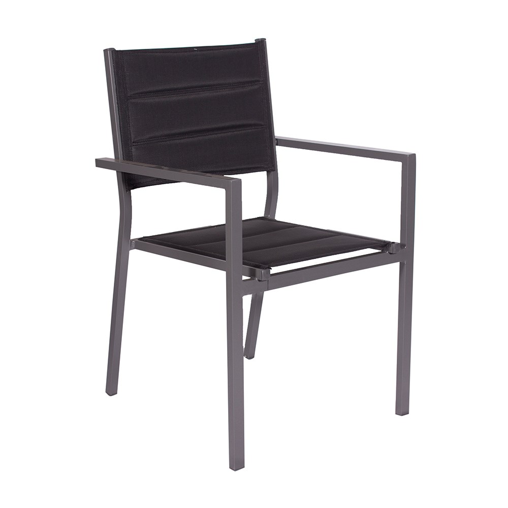 Sorrento Garden Dining Set With Parasol | 4 Seater | Aluminium & Textylene