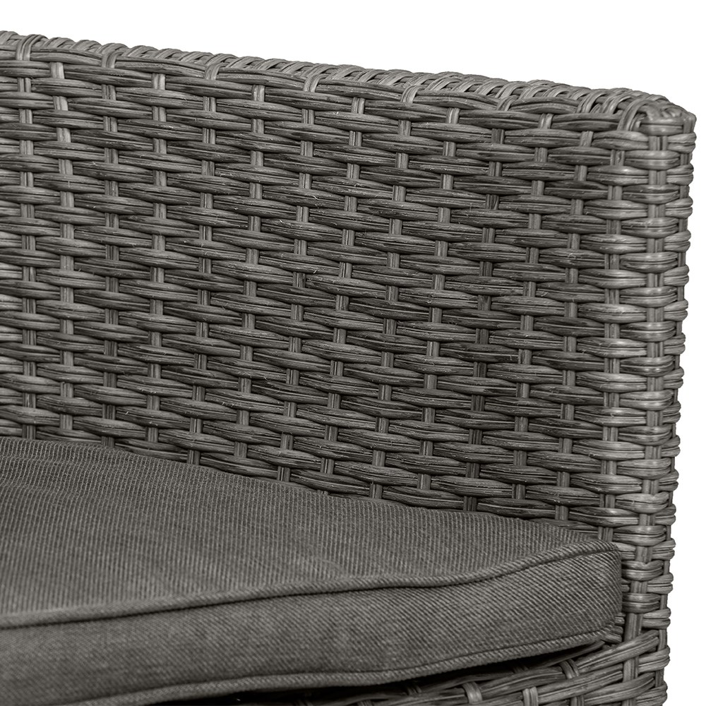 Paris Garden Carver Bistro Set | 2 Seater | Synthetic Rattan