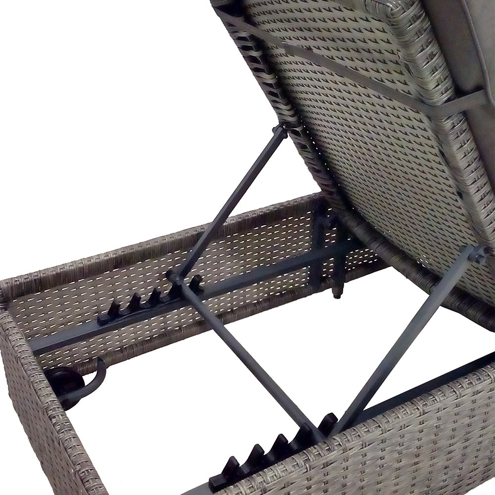 Paris Garden Sunlounger | Synthetic Rattan