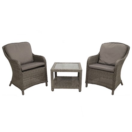 Paris Garden Imperial Companion Set | 2 Seater |  Synthetic Rattan