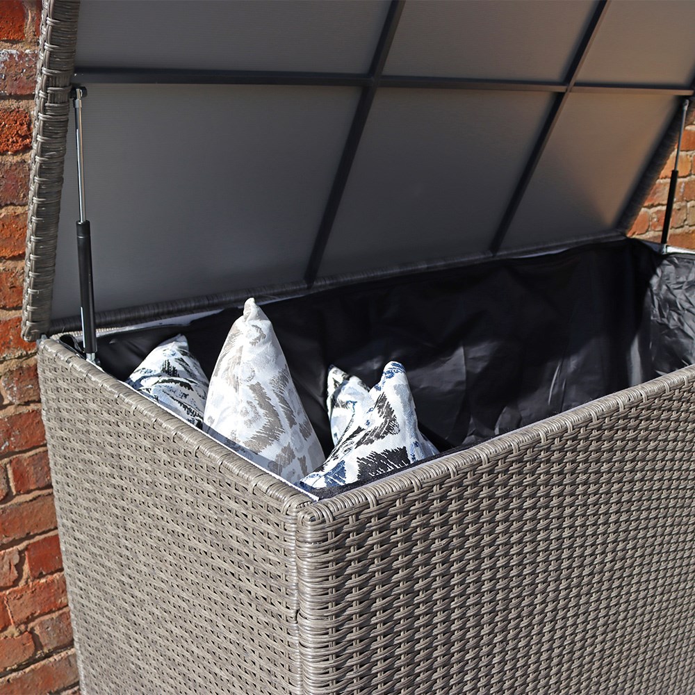Paris Garden Storage Box | Synthetic Rattan