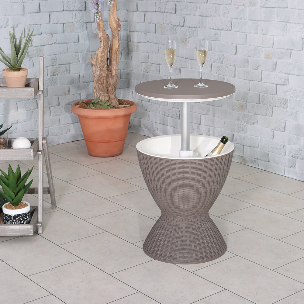 Adjustable Height Ice Bucket | Polypropylene 