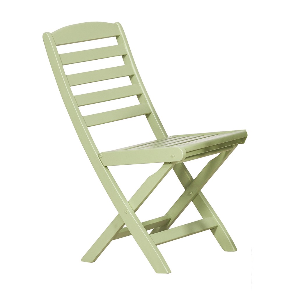 Porto Green Garden Folding Bistro Set | 2 Seater | Acacia