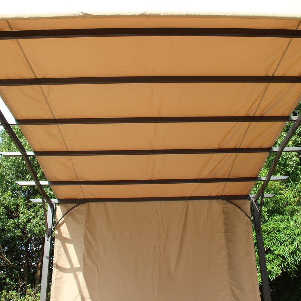 San Remo Sliding Pergola 2.75X3.66M Mocha