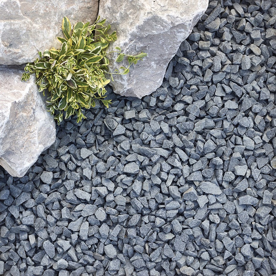 Onyx Black 10-20mm Black Basalt Decorative Stone