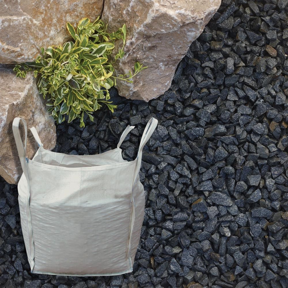 Onyx Black 10-20mm Black Basalt Decorative Stone