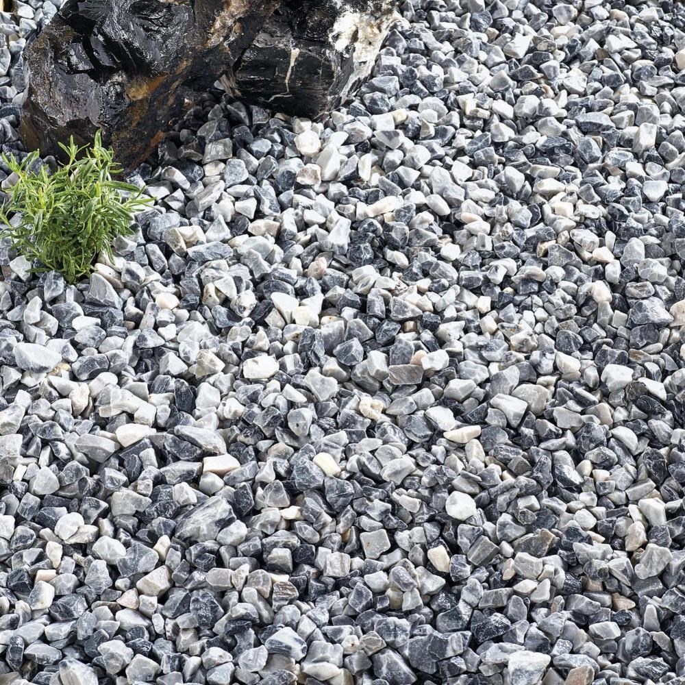 Swiss Glacier 16-32mm Cool Grey & Icy Blue Decorative Gravel