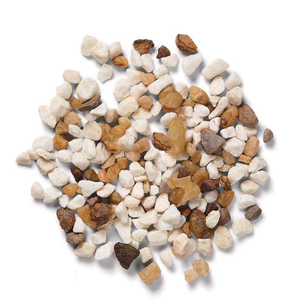 Tuscan Glow 10-20mm Champagne & White Blend Dolomite & Quartz Decorative Stone