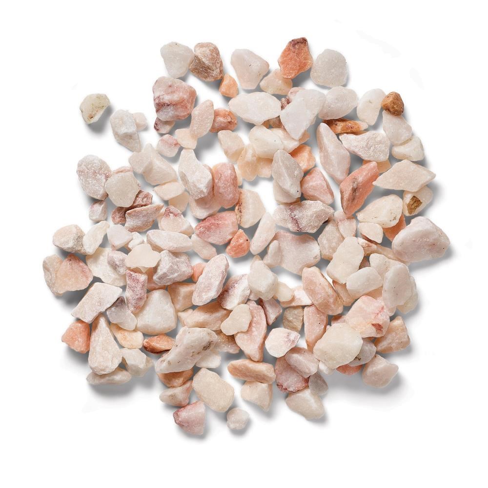 Italian Rose 16-32mm White with Rose Tones Decorative Gravel