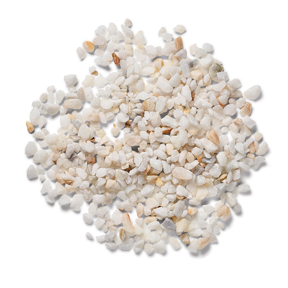 Classic White 8-12mm White Dolomite & Quartz Decorative Stone