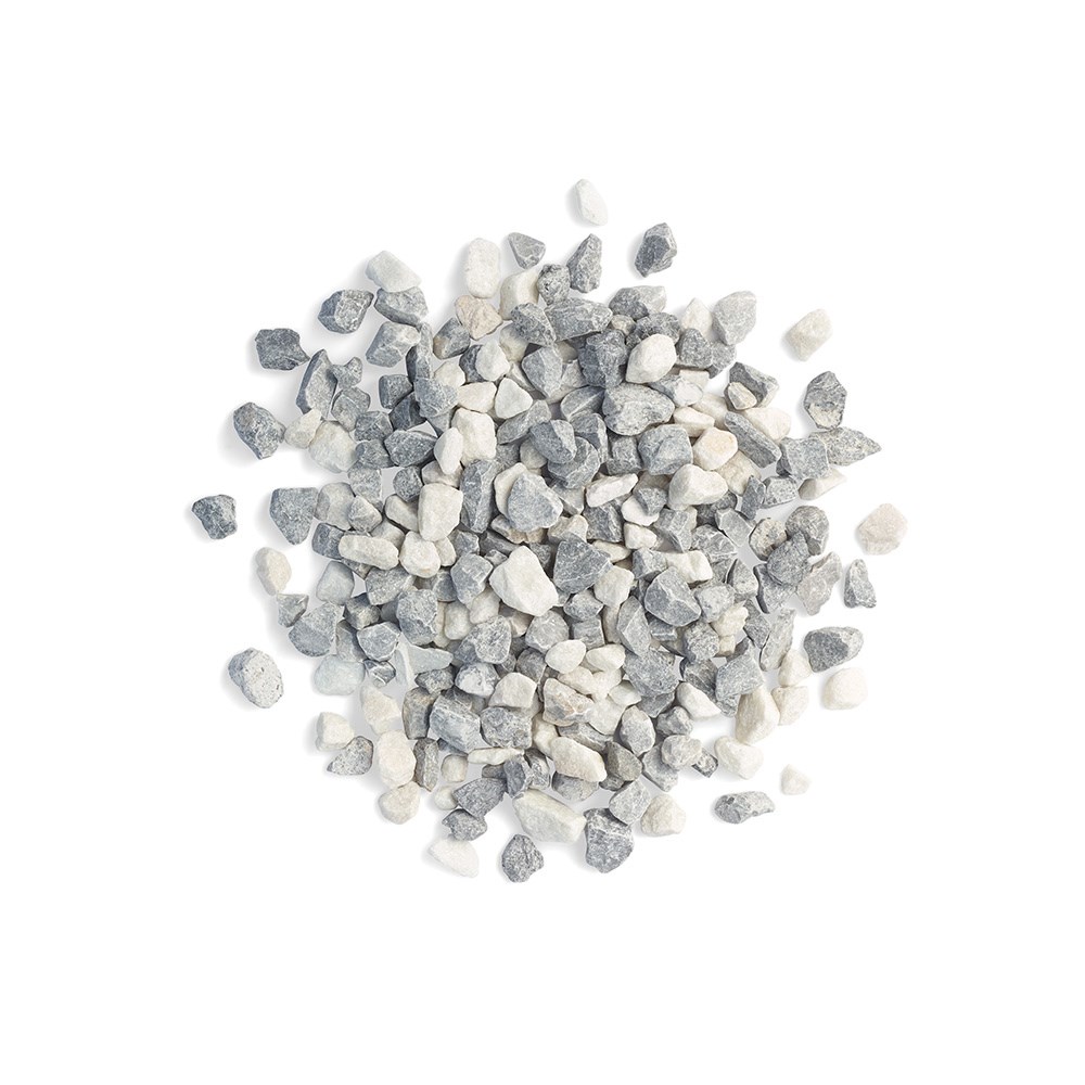 Alaskan Mix 16-25mm Light Grey & White Decorative Stone