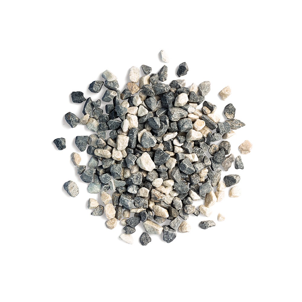 Alaskan Mix 16-25mm Light Grey & White Decorative Stone