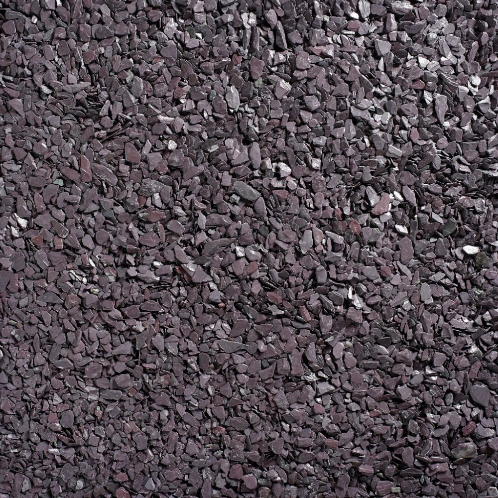 Plum Slate 15-35mm Decorative Stone