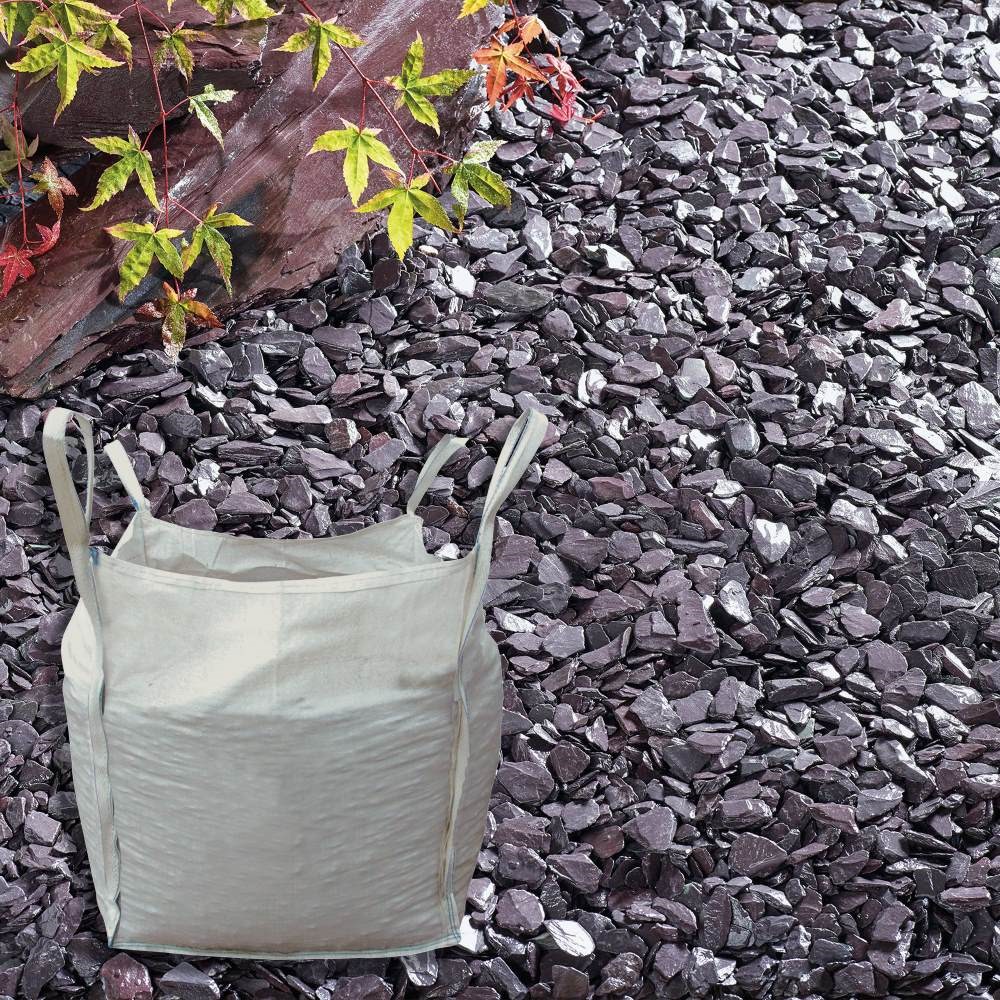 Plum Slate 15-35mm Decorative Stone